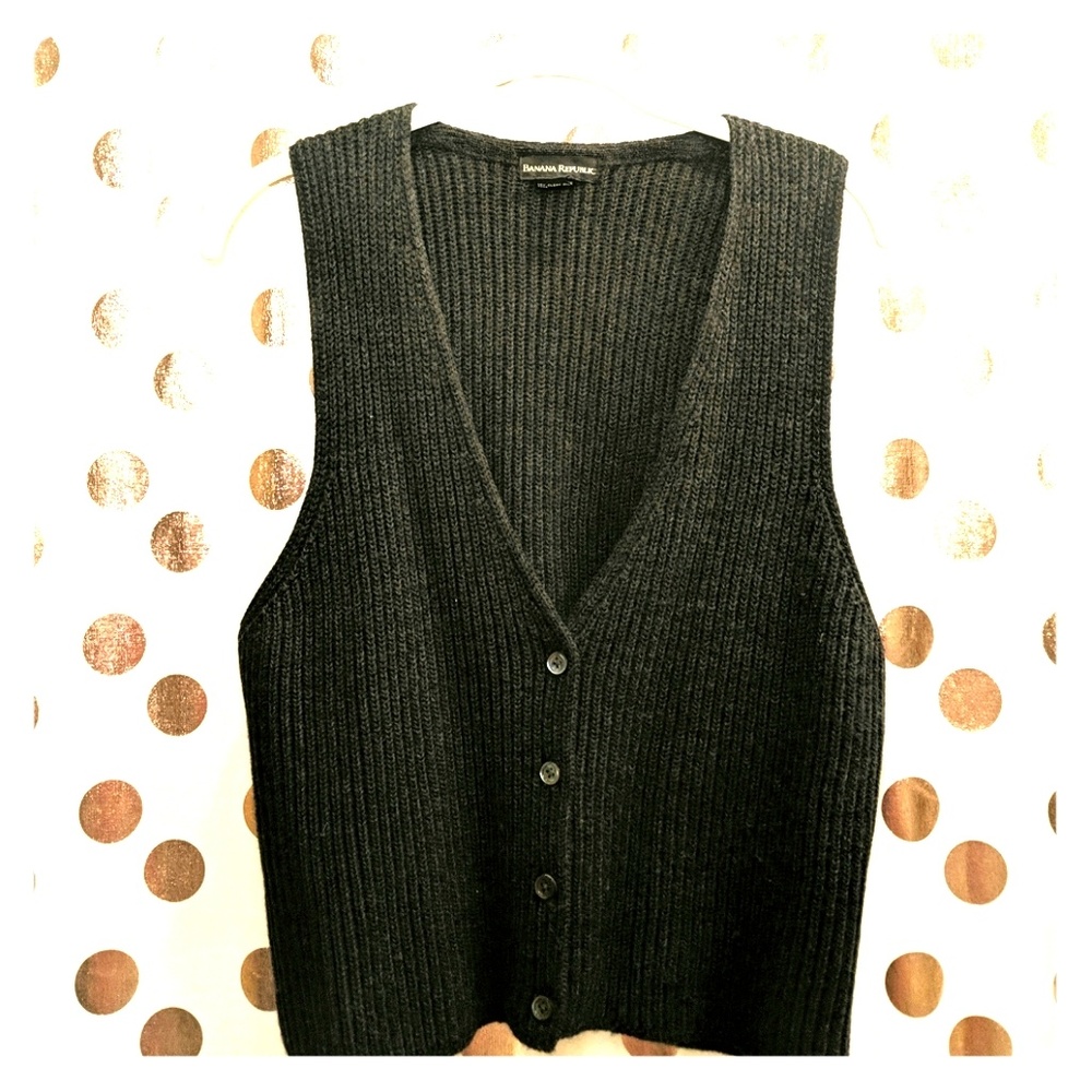 Dark, Wool Vest